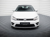 Front Splitter V.5 compatible with Volkswagen Golf R / R-Line Mk7