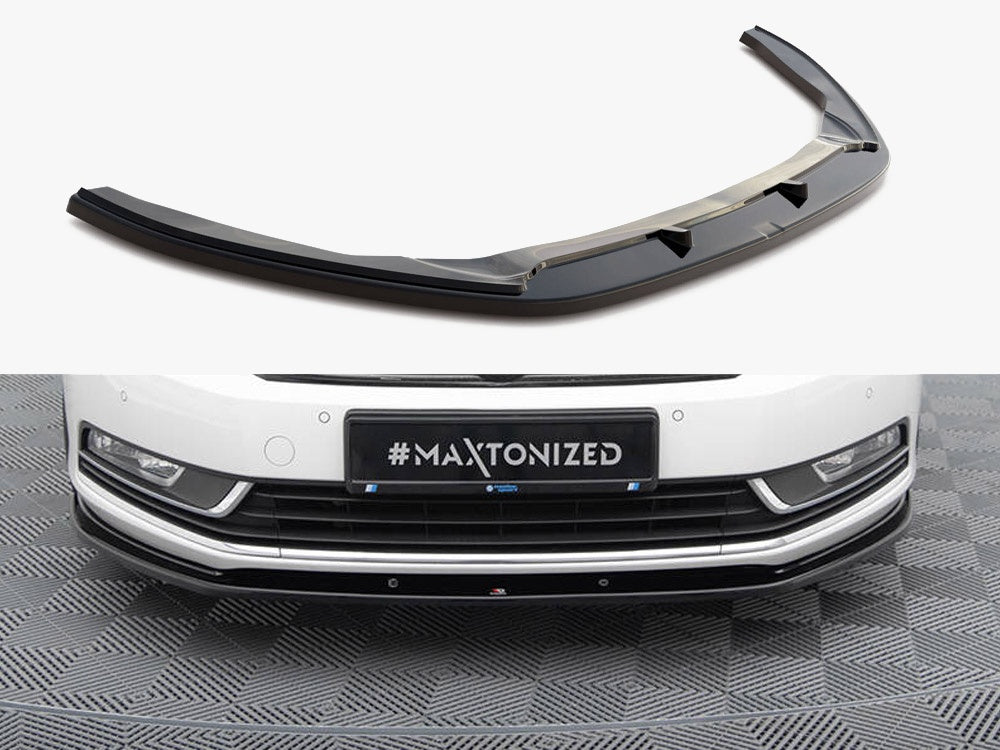 Front Splitter V.2 compatible with Volkswagen Passat B7