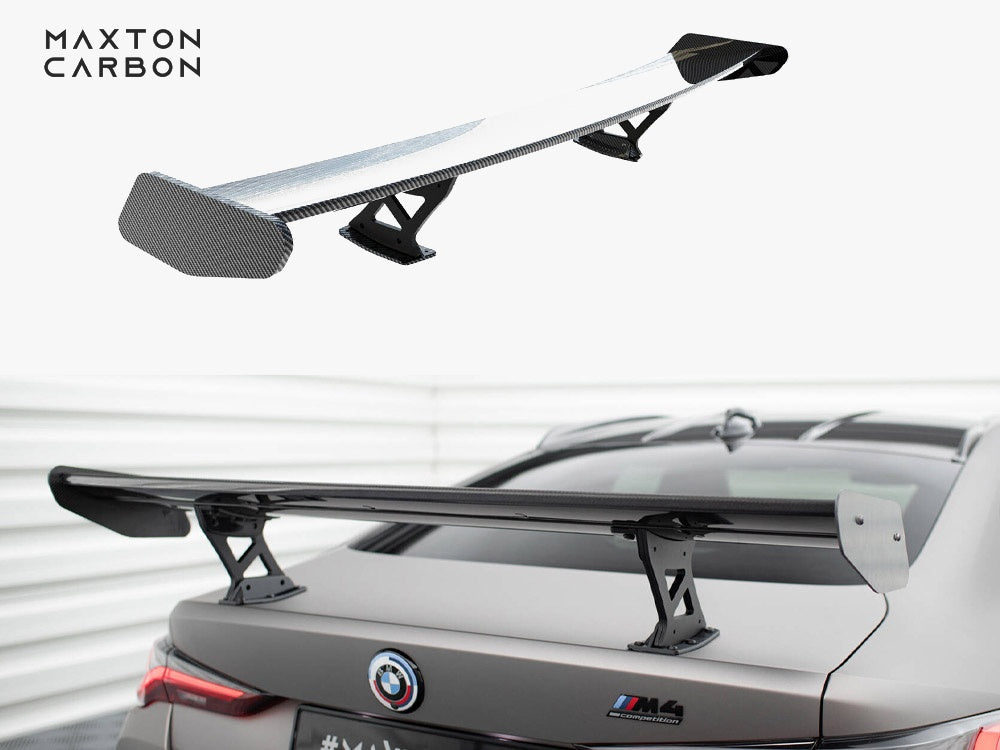 Carbon Spoiler With Internal Brackets Uprights compatible with BMW M4 G82 / G82 Facelift / M440i / 4 M-Pack G22 / G22 Facelift