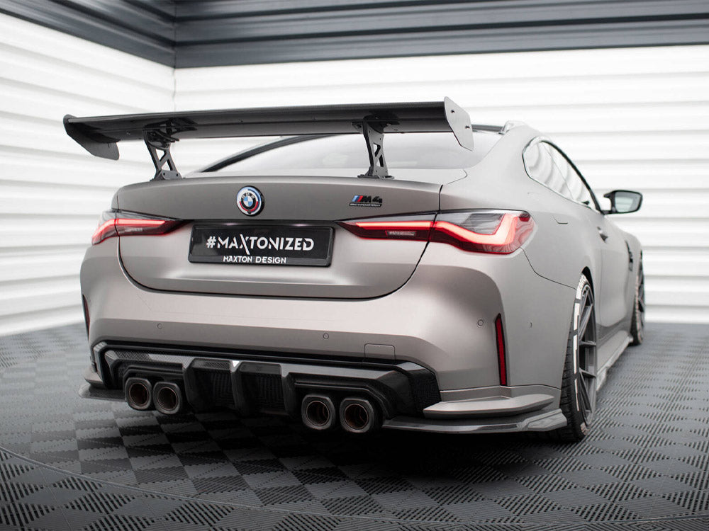 Carbon Spoiler With Internal Brackets Uprights compatible with BMW M4 G82 / G82 Facelift / M440i / 4 M-Pack G22 / G22 Facelift