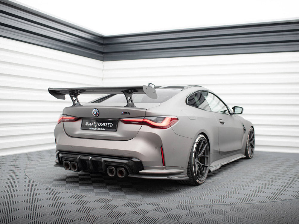 Carbon Spoiler With Internal Brackets Uprights compatible with BMW M4 G82 / G82 Facelift / M440i / 4 M-Pack G22 / G22 Facelift