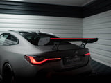 Carbon Spoiler With Internal Brackets Uprights + LED compatible with BMW M4 G82 / G82 Facelift / M440i / 4 M-Pack G22 / G22 Facelift