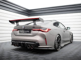 Carbon Spoiler With Internal Brackets Uprights + LED compatible with BMW M4 G82 / G82 Facelift / M440i / 4 M-Pack G22 / G22 Facelift