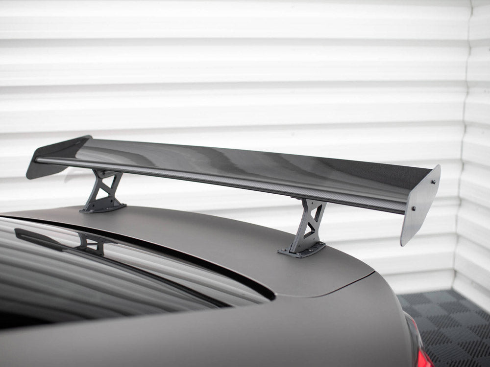 Carbon Spoiler With Internal Brackets Uprights + LED compatible with BMW M4 G82 / G82 Facelift / M440i / 4 M-Pack G22 / G22 Facelift