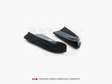 Rear Side Splitters compatible with Porsche Macan GTS Mk1 Facelift 2