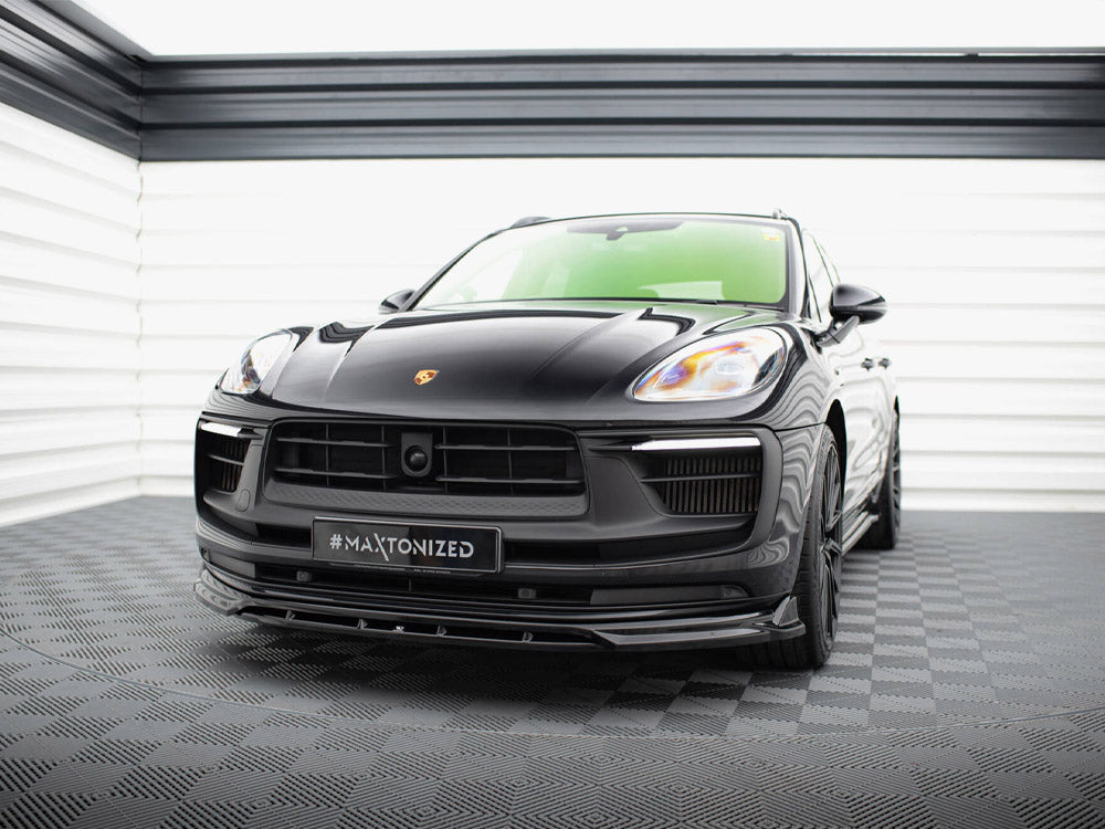 Front Splitter compatible with Porsche Macan GTS Mk1 Facelift 2