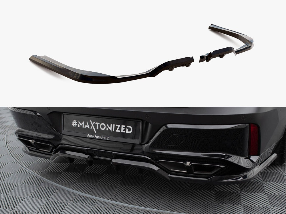 Central Rear Splitter (Vertical Bars) compatible with BMW M760e G70