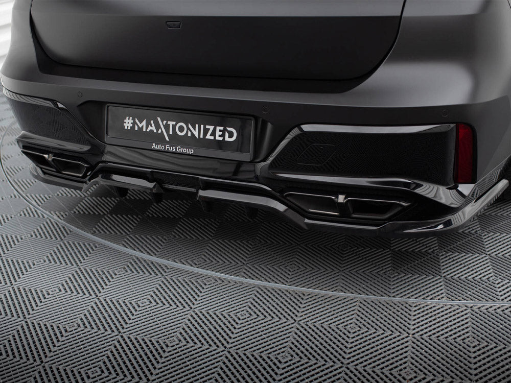 Central Rear Splitter (Vertical Bars) compatible with BMW M760e G70
