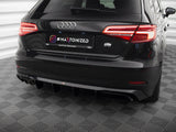 Rear Valance Audi A3 Sportback 8V Facelift (Version with double exhaust tip)