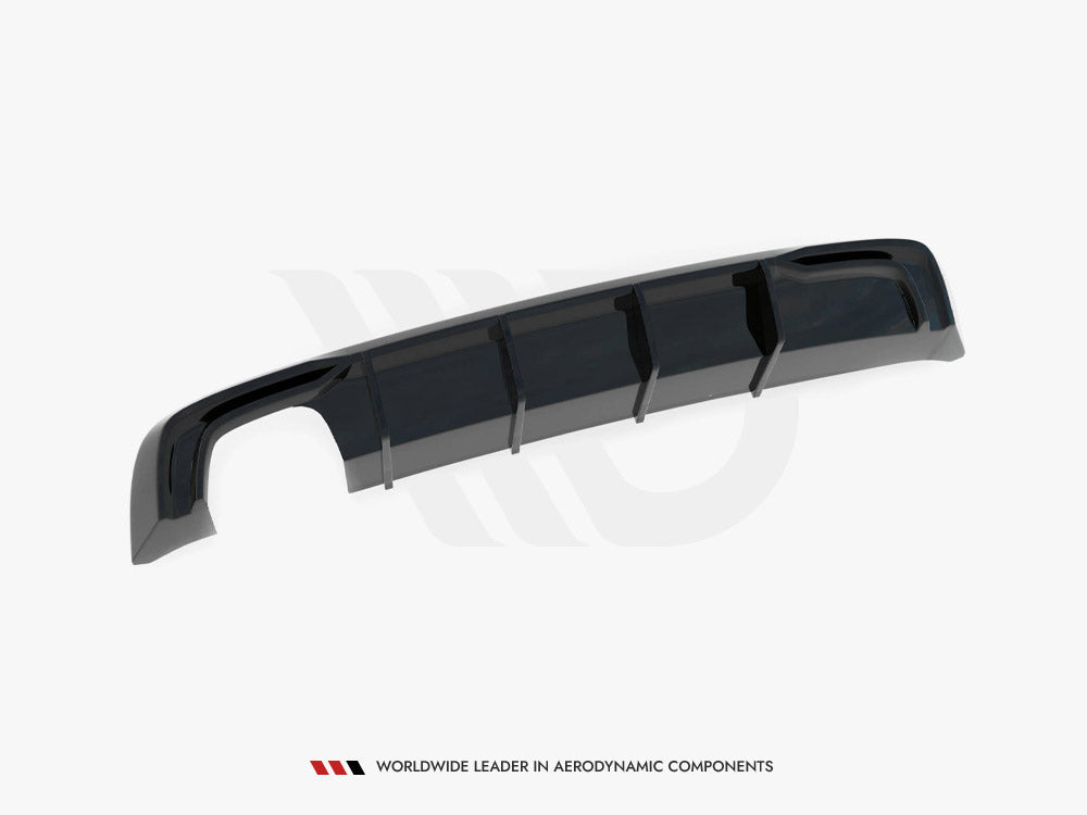 Rear Valance Audi A3 Sportback 8V Facelift (Version with double exhaust tip)