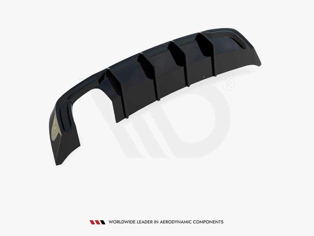 Rear Valance Audi A3 Sportback 8V Facelift (Version with double exhaust tip)