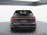 Rear Splitter (Vertical Bars) V.1 compatible with Audi SQ8 / Q8 S Line Mk1 Facelift