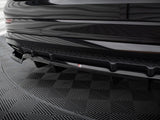 Rear Splitter (Vertical Bars) V.1 compatible with Audi SQ8 / Q8 S Line Mk1 Facelift