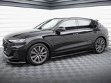 Side Skirts Diffusers V.2 compatible with Audi Q8 / Q8 S Line / SQ8 Mk1