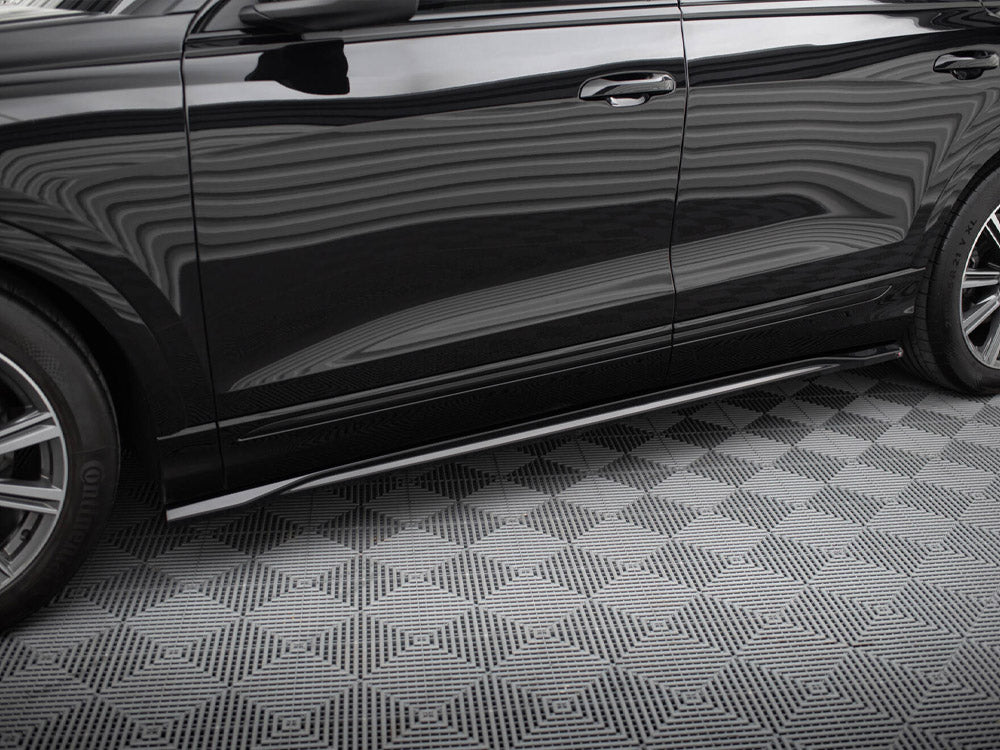 Side Skirts Diffusers V.2 compatible with Audi Q8 / Q8 S Line / SQ8 Mk1