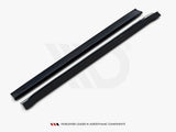 Side Skirts Diffusers compatible with Porsche Macan T / GTS Mk1 Facelift 2