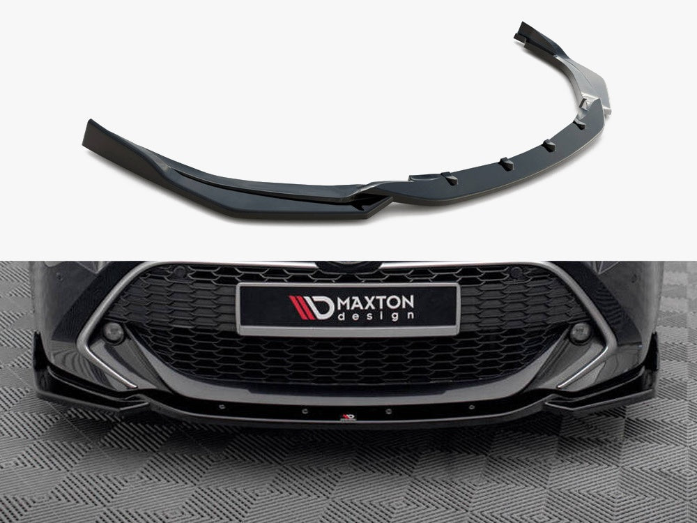 Front Splitter V.2 compatible with Toyota Corolla Mk12 Touring Sports / Hatchback