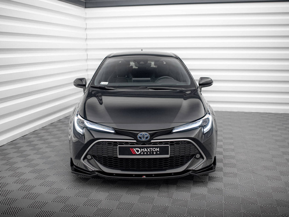 Front Splitter V.2 compatible with Toyota Corolla Mk12 Touring Sports / Hatchback
