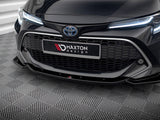 Front Splitter V.2 compatible with Toyota Corolla Mk12 Touring Sports / Hatchback