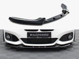 Front Splitter V.5 compatible with BMW 1 M-Pack / M140i F20 Facelift