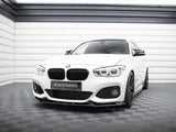 Front Splitter V.5 compatible with BMW 1 M-Pack / M140i F20 Facelift