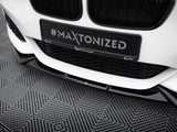 Front Splitter V.5 compatible with BMW 1 M-Pack / M140i F20 Facelift