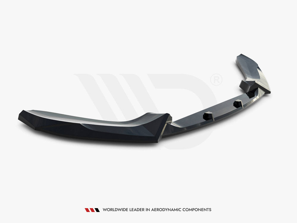Front Splitter V.5 compatible with BMW 1 M-Pack / M140i F20 Facelift
