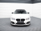 Front Splitter V.5 + Flaps compatible with BMW 1 M-Pack / M140i F20 Facelift