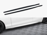 Side Skirts Diffusers V.5 compatible with BMW 1 M-Pack / M140i F20 Facelift
