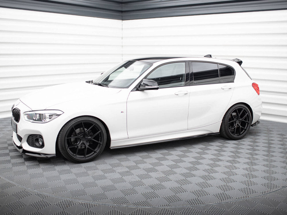 Side Skirts Diffusers V.5 compatible with BMW 1 M-Pack / M140i F20 Facelift