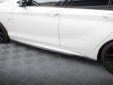 Side Skirts Diffusers V.5 compatible with BMW 1 M-Pack / M140i F20 Facelift