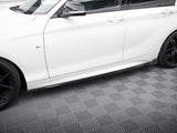 Side Skirts Diffusers V.4 + Flaps compatible with BMW 1 M-Pack / M140i F20 Facelift