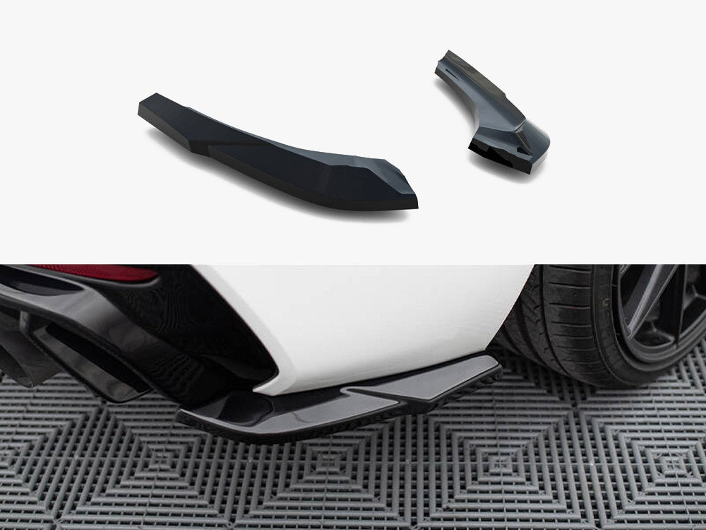 Rear Side Splitters V.5 (For Rear Valance V.3) compatible with BMW 1 M-Pack / M140i F20 Facelift