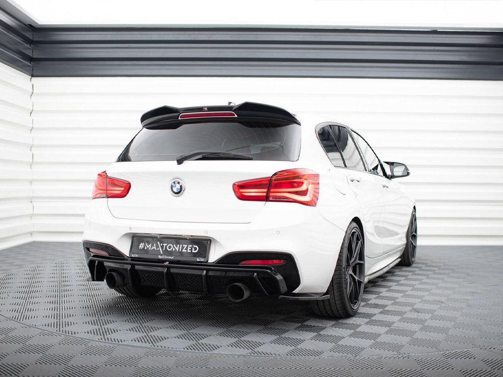 Rear Side Splitters V.5 (For Rear Valance V.3) compatible with BMW 1 M-Pack / M140i F20 Facelift