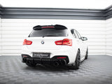 Rear Side Splitters V.5 + Flaps (For Rear Valance V.3) compatible with BMW 1 M-Pack / M140i F20 Facelift