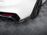 Rear Side Splitters V.5 + Flaps (For Rear Valance V.3) compatible with BMW 1 M-Pack / M140i F20 Facelift