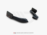 Rear Side Splitters V.5 + Flaps (For Rear Valance V.3) compatible with BMW 1 M-Pack / M140i F20 Facelift