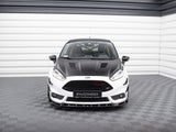 Front Splitter V.6 + Flaps compatible with Ford Fiesta ST Mk7 Facelift