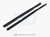 Side Skirts Diffusers V.4 compatible with Ford Fiesta ST / ST-Line Mk7