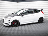 Side Skirts Diffusers V.4 + Flaps compatible with Ford Fiesta ST / ST-Line Mk7