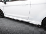 Side Skirts Diffusers V.4 + Flaps compatible with Ford Fiesta ST / ST-Line Mk7