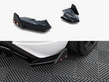 Rear Side Splitters V.3 + Flaps compatible with Ford Fiesta ST Mk7 Facelift
