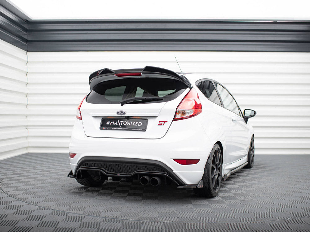 Rear Side Splitters V.3 + Flaps compatible with Ford Fiesta ST Mk7 Facelift