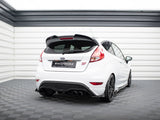 Rear Side Splitters V.3 + Flaps compatible with Ford Fiesta ST Mk7 Facelift