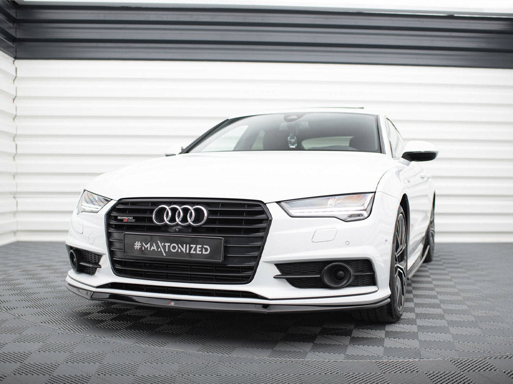 Front Splitter compatible with Audi S7 / A7 S Line C7 FL