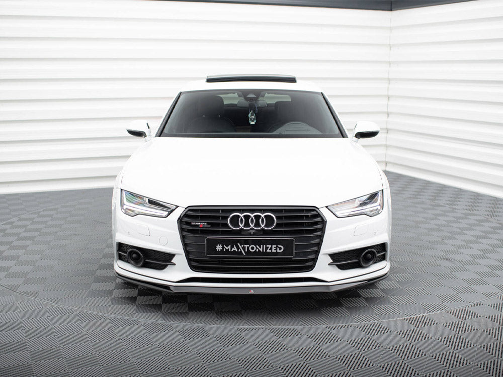 Front Splitter compatible with Audi S7 / A7 S Line C7 FL