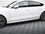 Side Skirts Diffusers compatible with Audi S7 / A7 S Line C7 FL