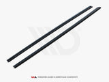 Side Skirts Diffusers compatible with Audi S7 / A7 S Line C7 FL