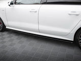 Side Skirts Diffusers compatible with Audi S7 / A7 S Line C7 FL