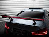 Carbon Spoiler With Internal Brackets Uprights + LED compatible with BMW 4 F32 / 4 F32 M-Pack Coupe
